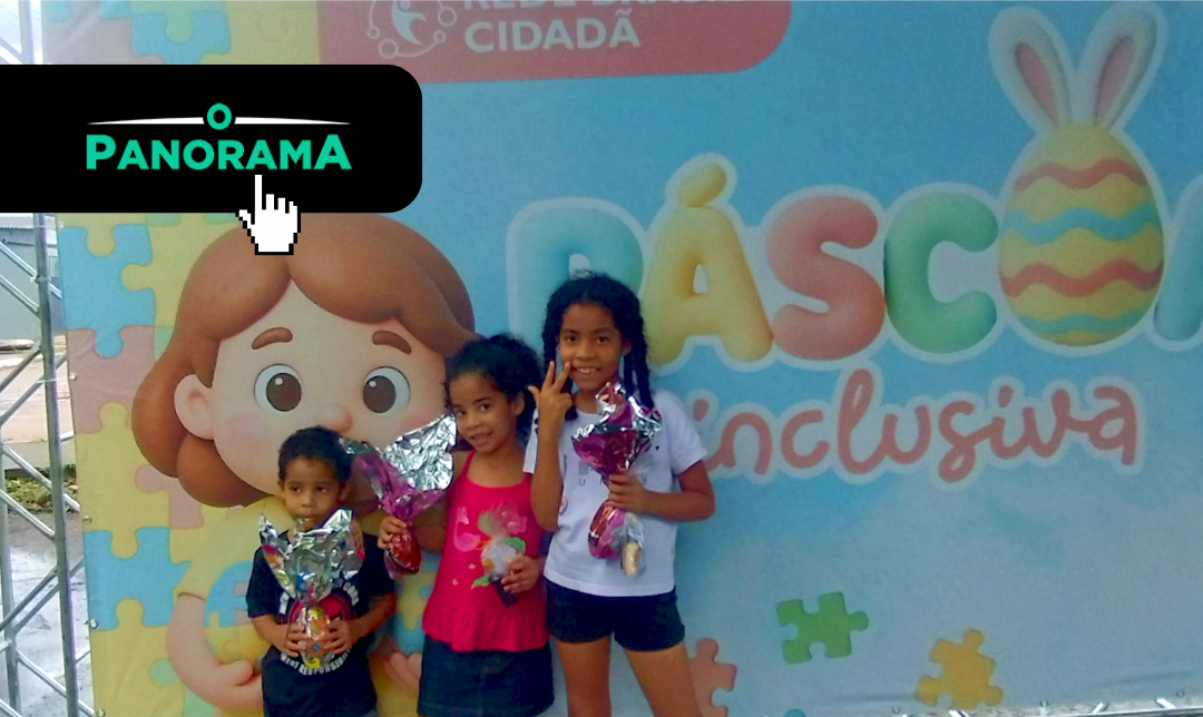 Pela primeira vez o Instituto Rede Cidadã promove páscoa solidária em Ceilândia neste Domingo